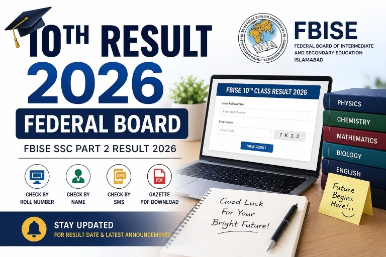 10th Result 2026 Federal Board