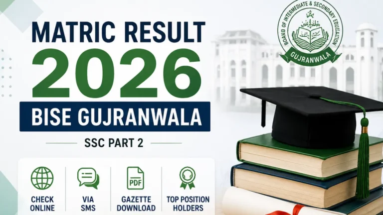 Matric Result 2026 BISE Gujranwala