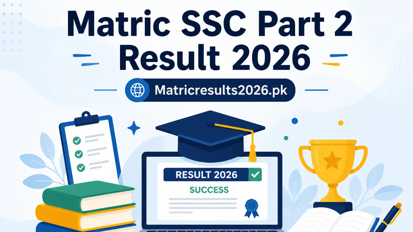 Matric SSC Part 2 Result 2026