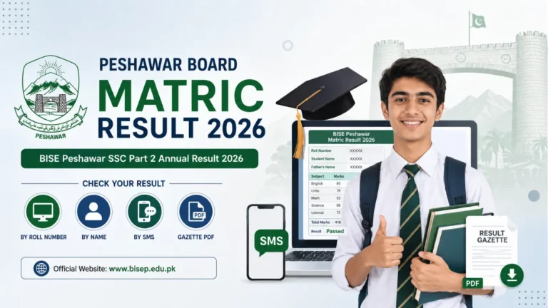 Peshawar Board Matric Result 2026